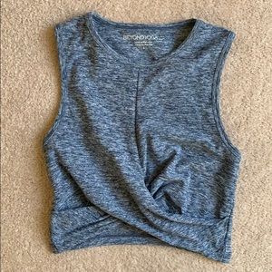 Beyond Yoga Crossroads Cropped Tank